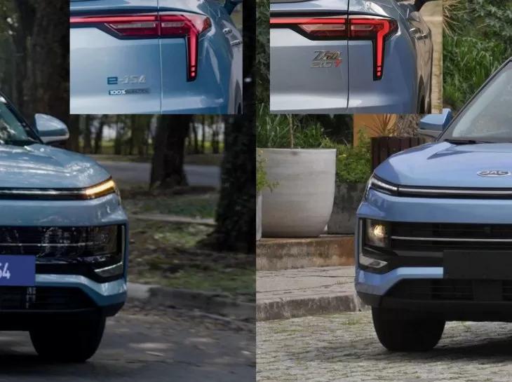 JAC a combustão ou elétrico: T60 Plus x e-JS4