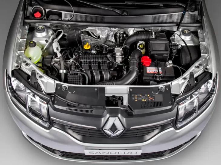 Carro de um fabricante, motor de outro fabricante