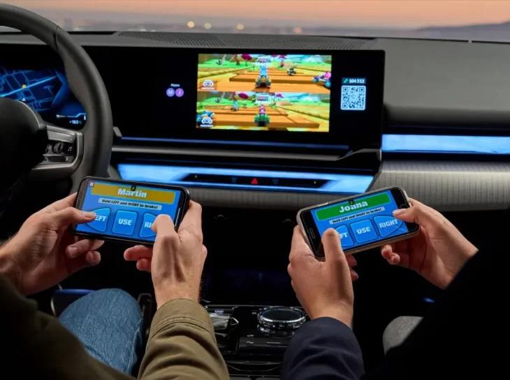 BMW transforma Série 5 em console de vídeo game