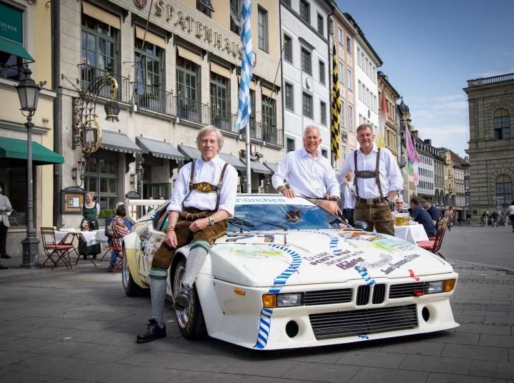 BMW leva M1 usado em 1981 de volta para Le Mans