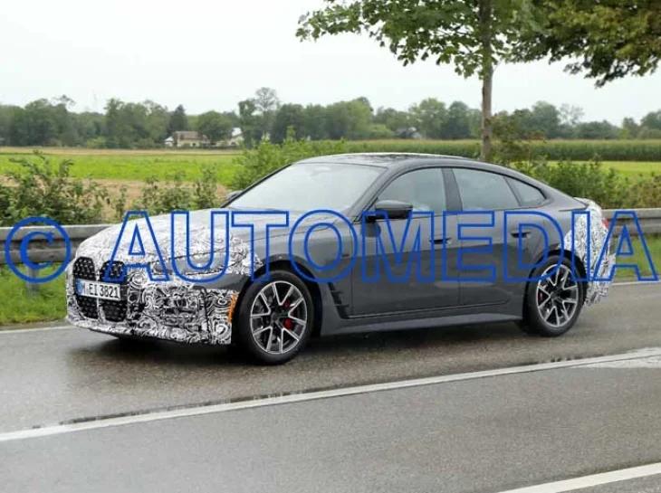BMW Série 4 Gran Coupe surge com disfarces
