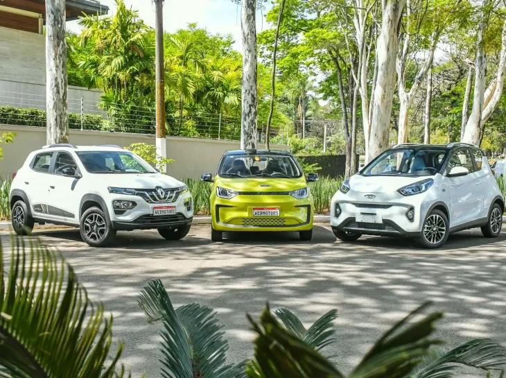 Carros elétricos seminovos por menos de R$ 100 mil