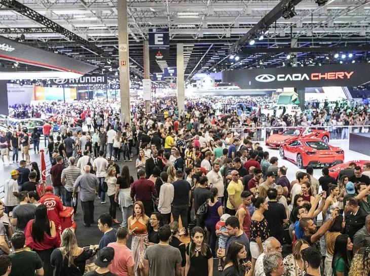 Salão do Automóvel: 10 mil ingressos em uma hora