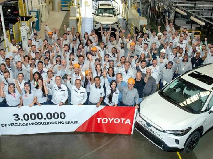 Toyota: 3 milhões no Brasil e Yaris Cross no forno