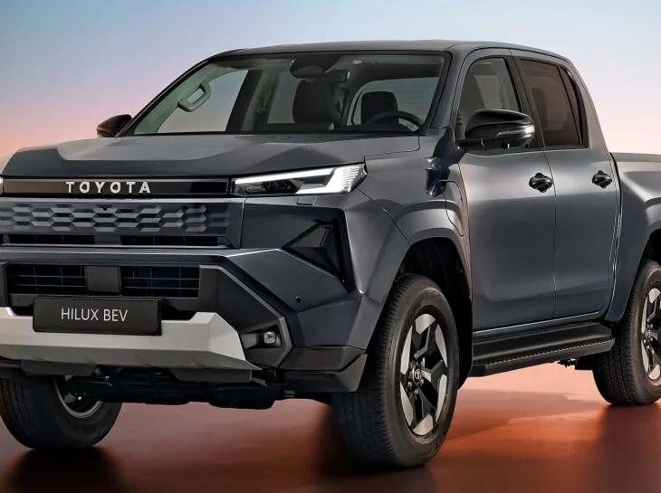 Nova Toyota Hilux terá versão elétrica em 2026