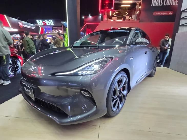 MG mostra o SUV elétrico de luxo IM6 em Interlagos