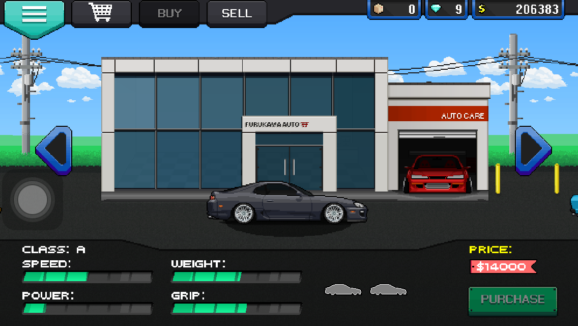 Pixel Car Racer