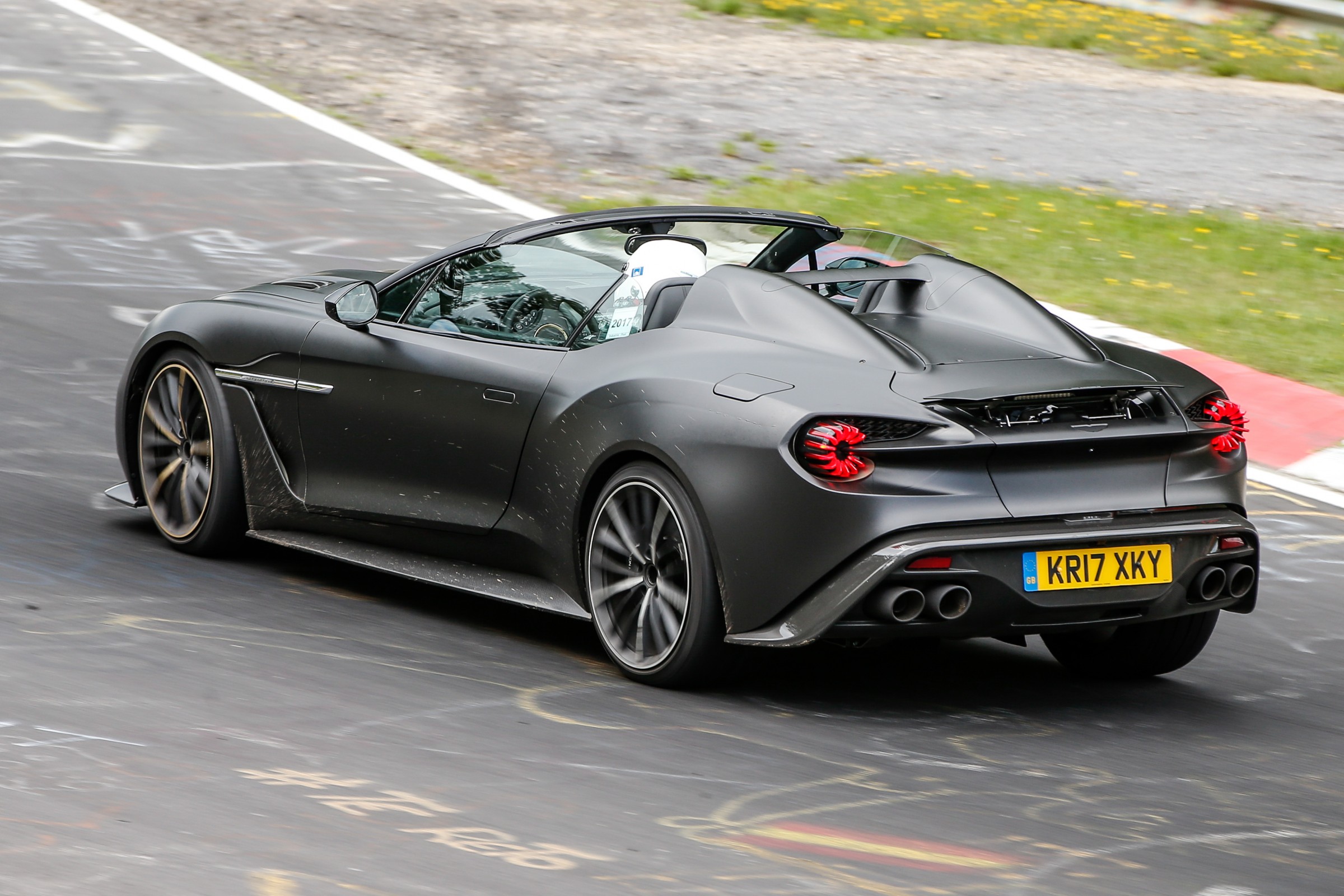 Aston martin Vanquish Zagato Speedster