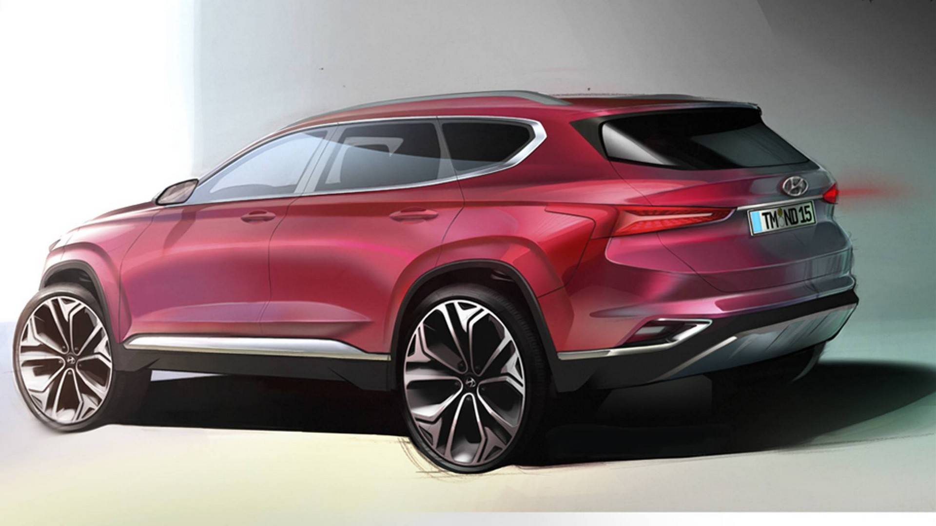 hyundai santa fe teaser 2018 Genebra
