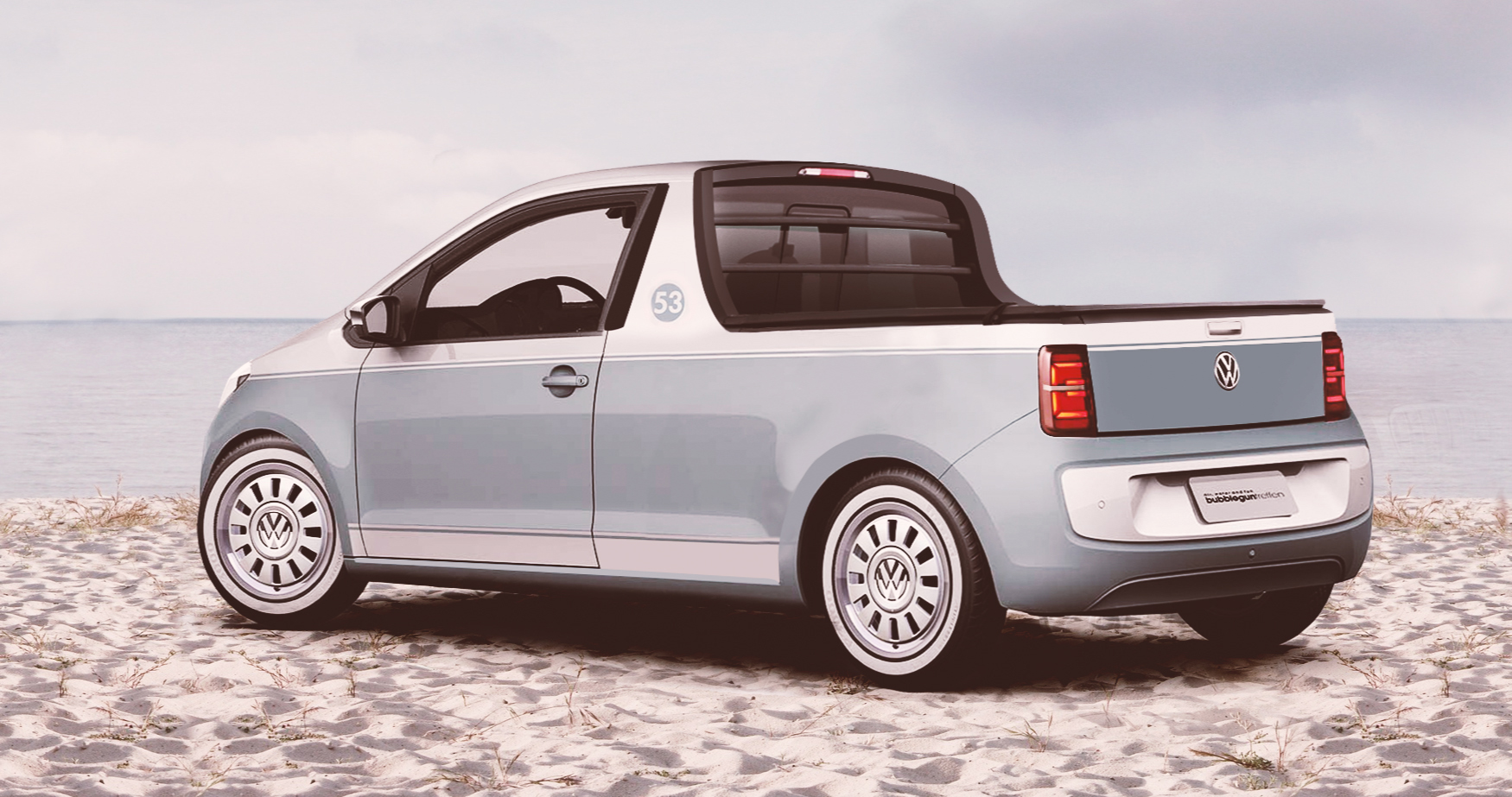  Projeção Volkswagen Up! picape  