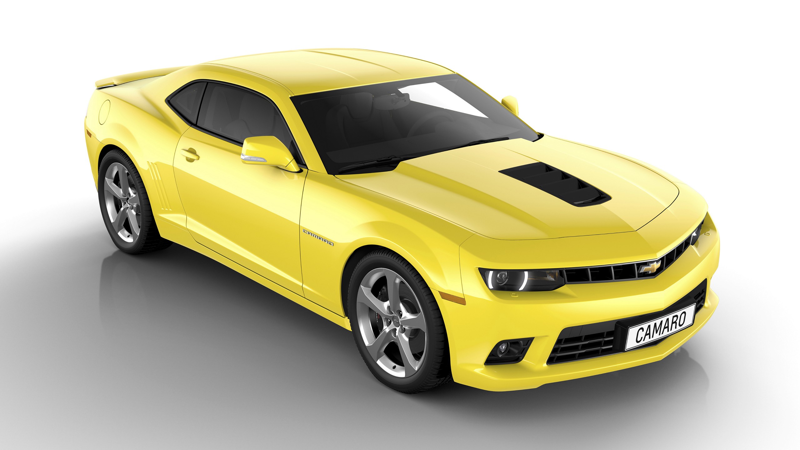 Chevrolet Camaro amarelo