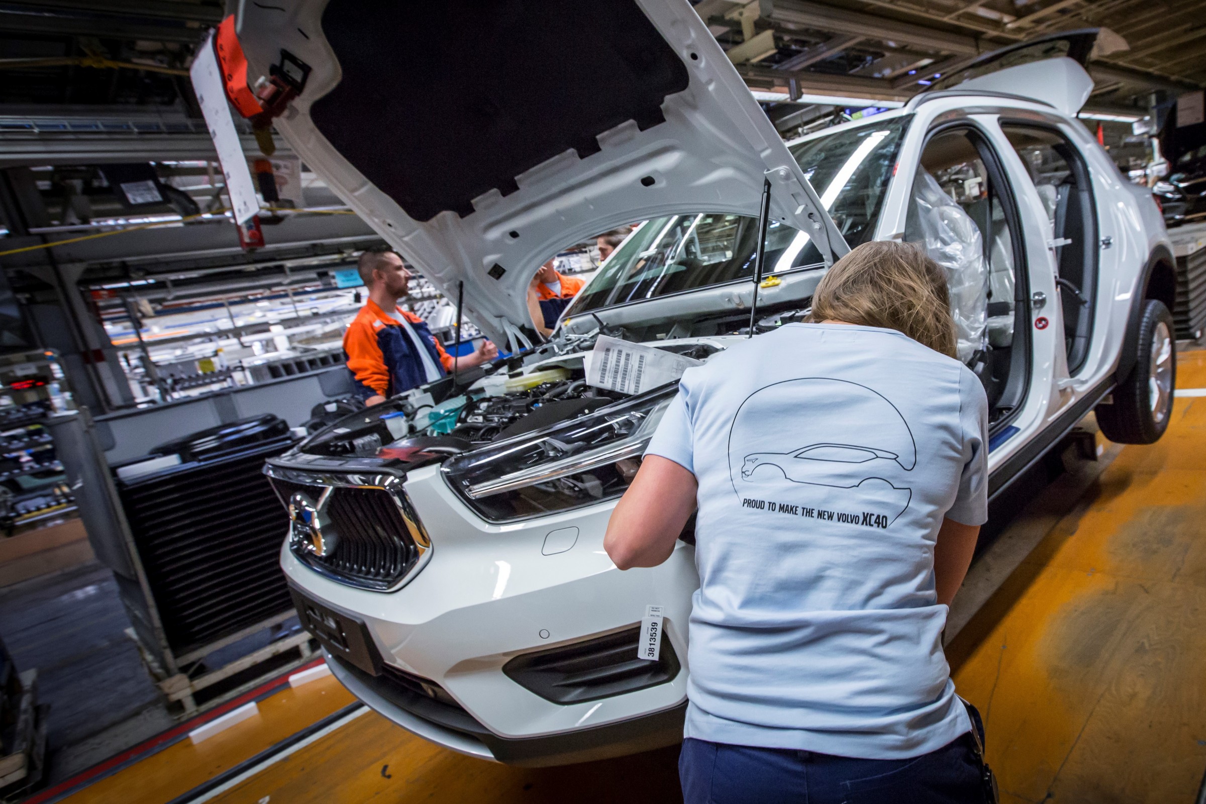 Volvo XC40 começa a ser produzido em Ghent, na Bélgica