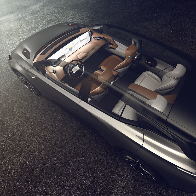 Byton Concept elétrico CES 2018