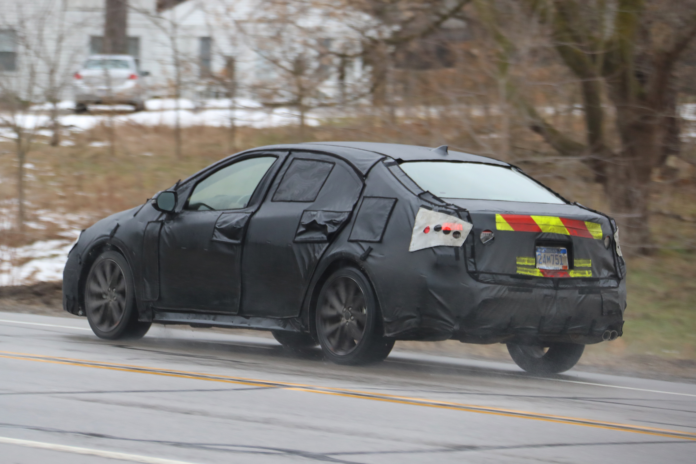 Toyota Corolla 2020 camuflado testes eua Automedia