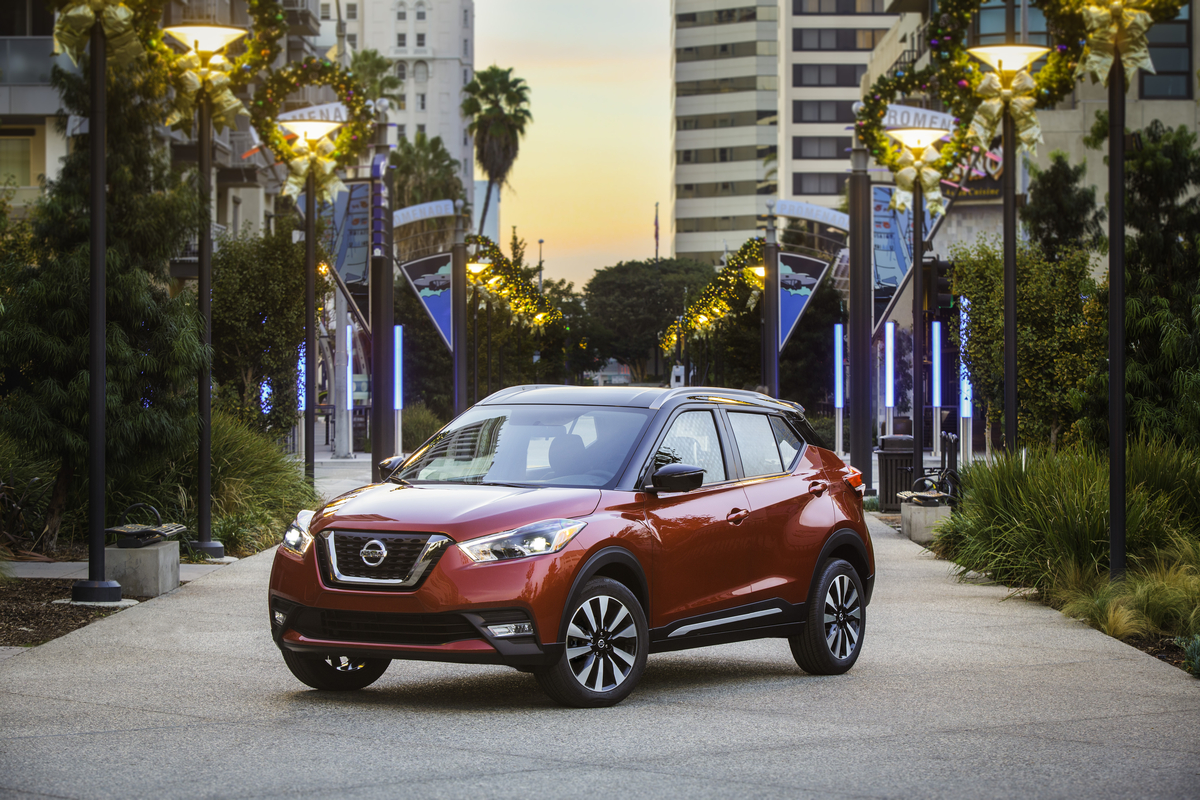 2018 Nissan Kicks lançamento Estados Unidos Salão de Los Angeles