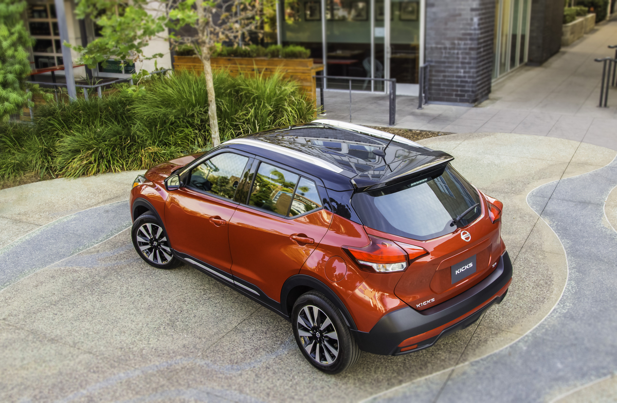 2018 Nissan Kicks lançamento Estados Unidos Salão de Los Angeles