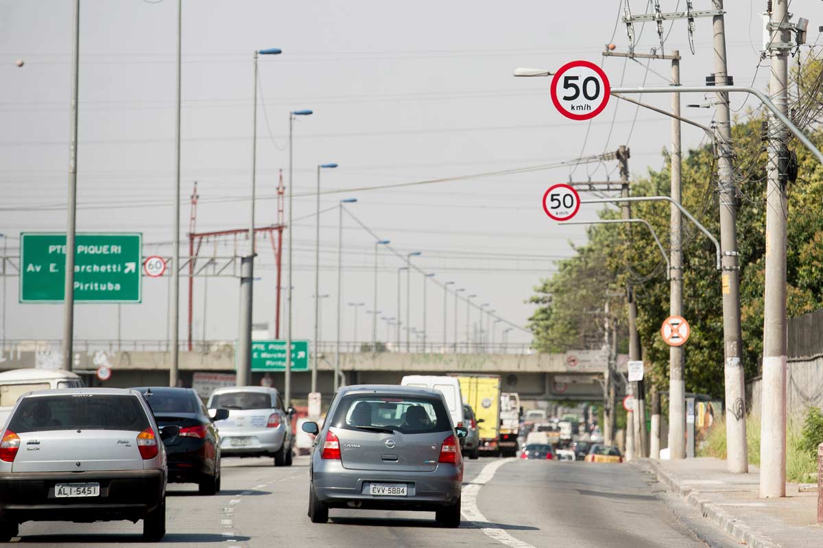 SP aumenta velocidade nas marginais
