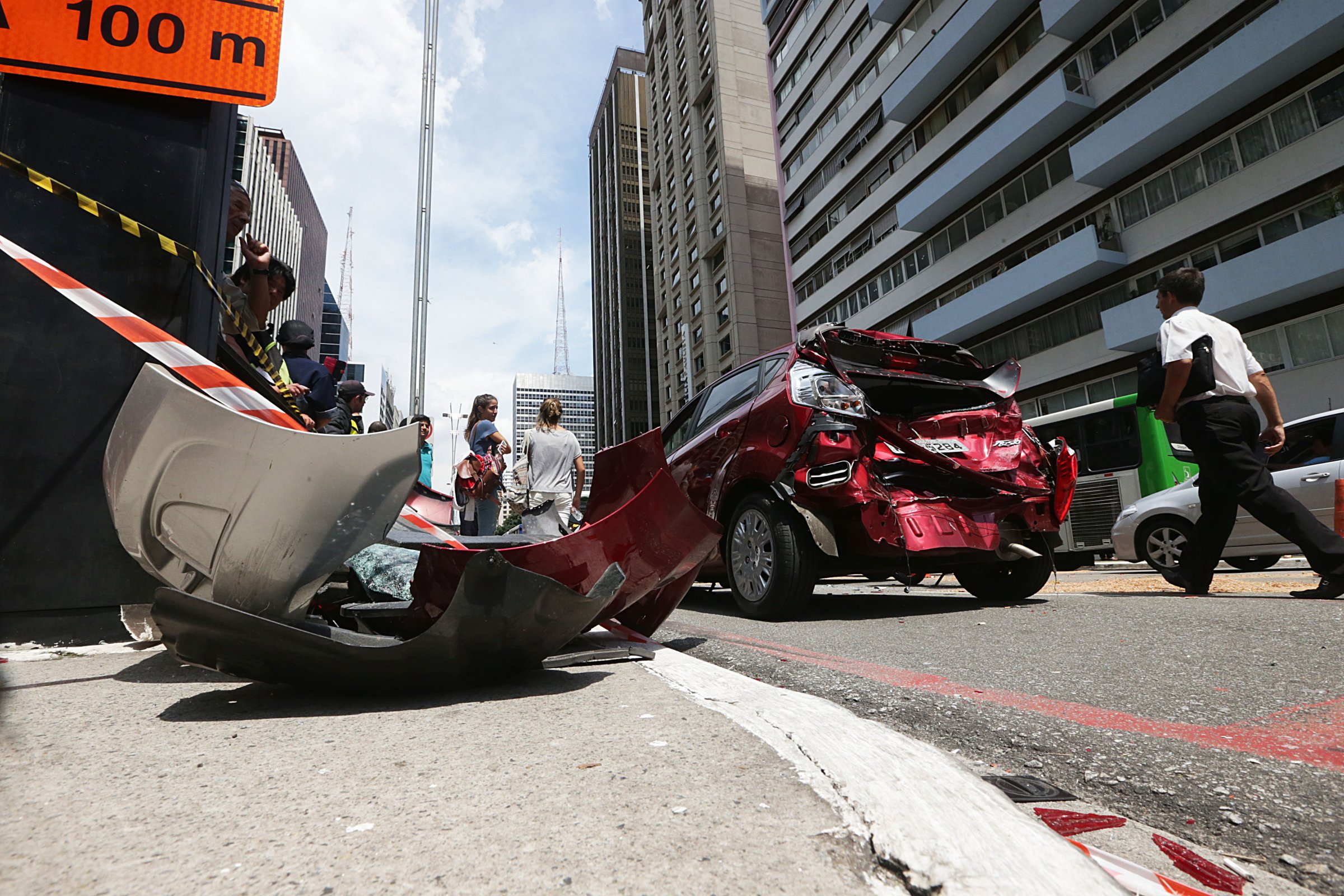 Acidente em São Paulo