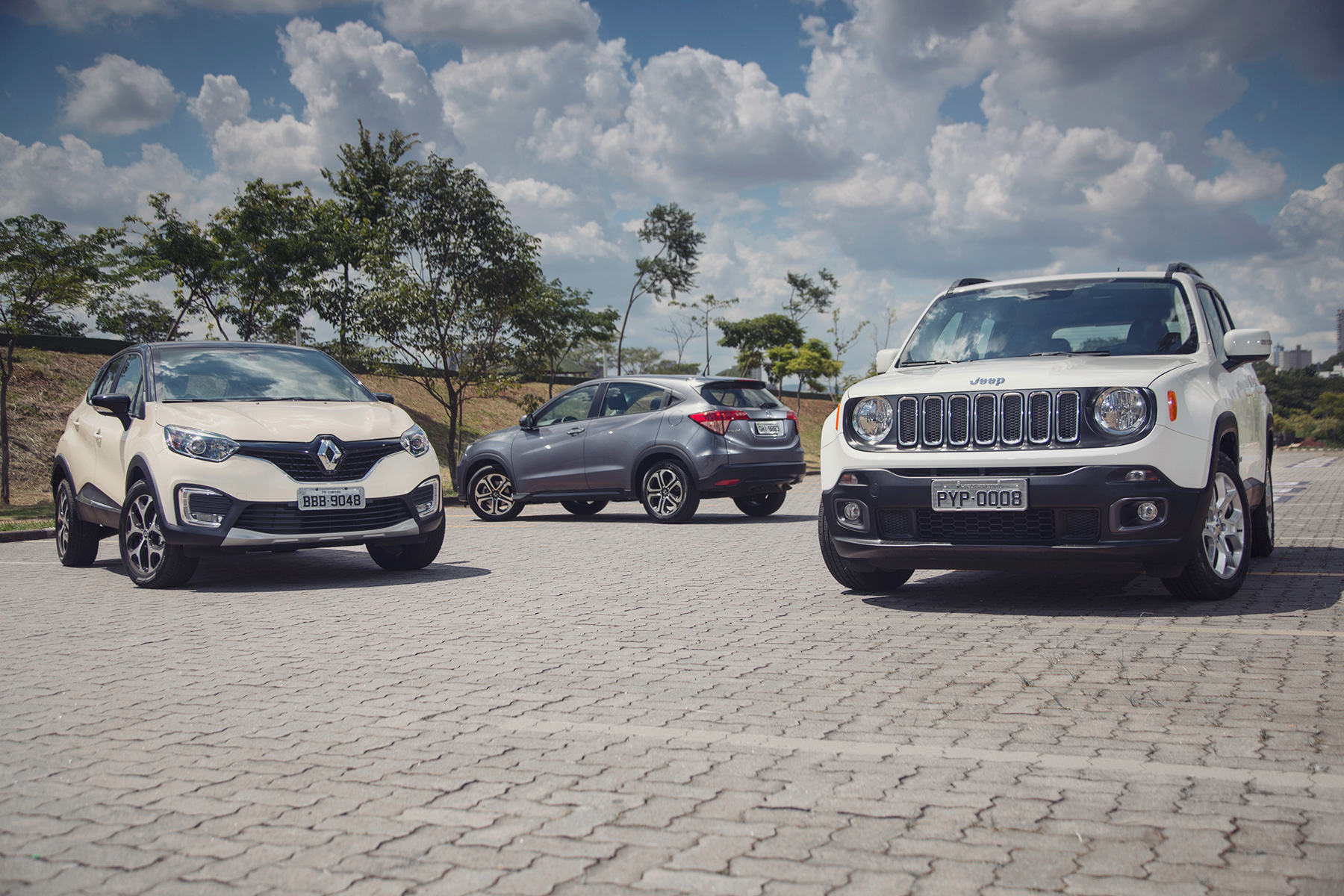 Comparativo Honda HR-V Jeep Renegade Renault Captur