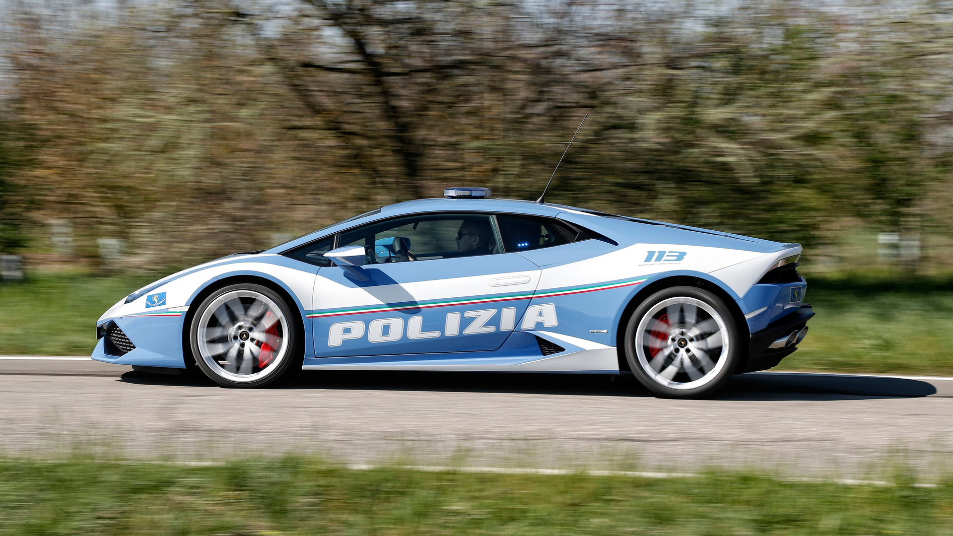  Lamborghini Huracán de Polícia      