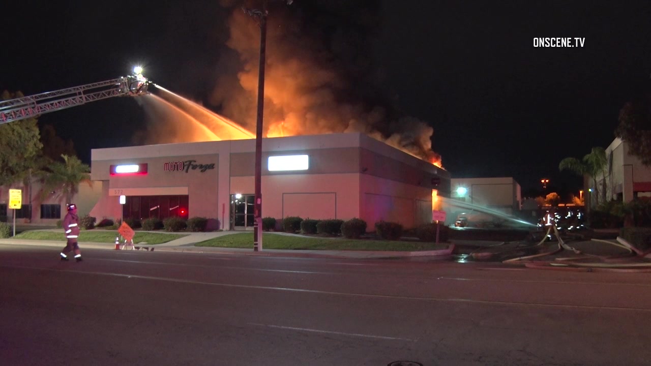 Incêndio Moto Forza 