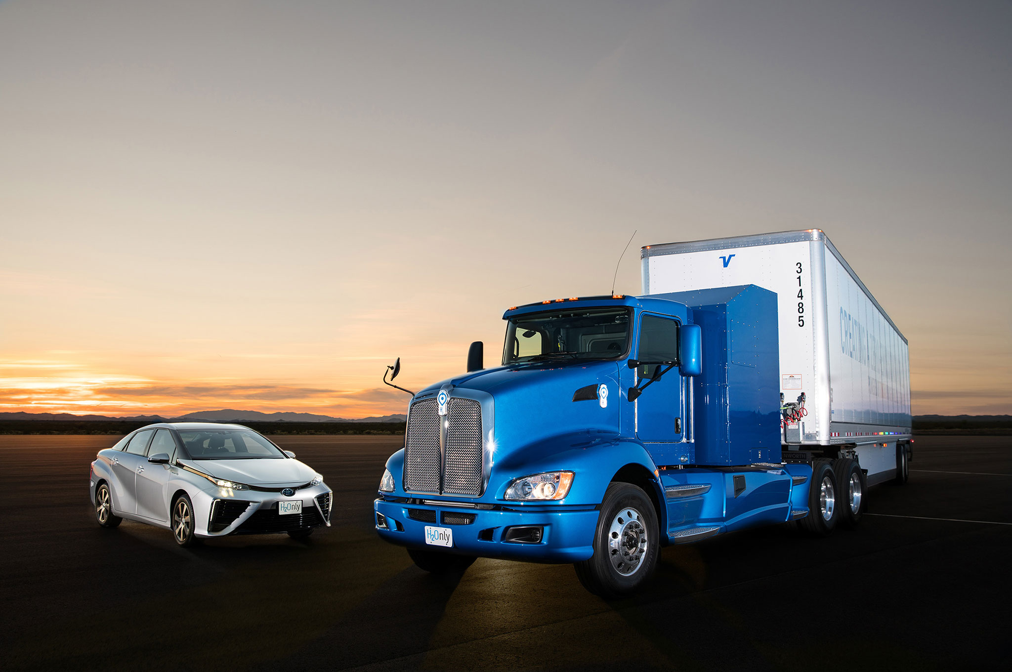 Toyota Project Portal Fuel Cell Truck 