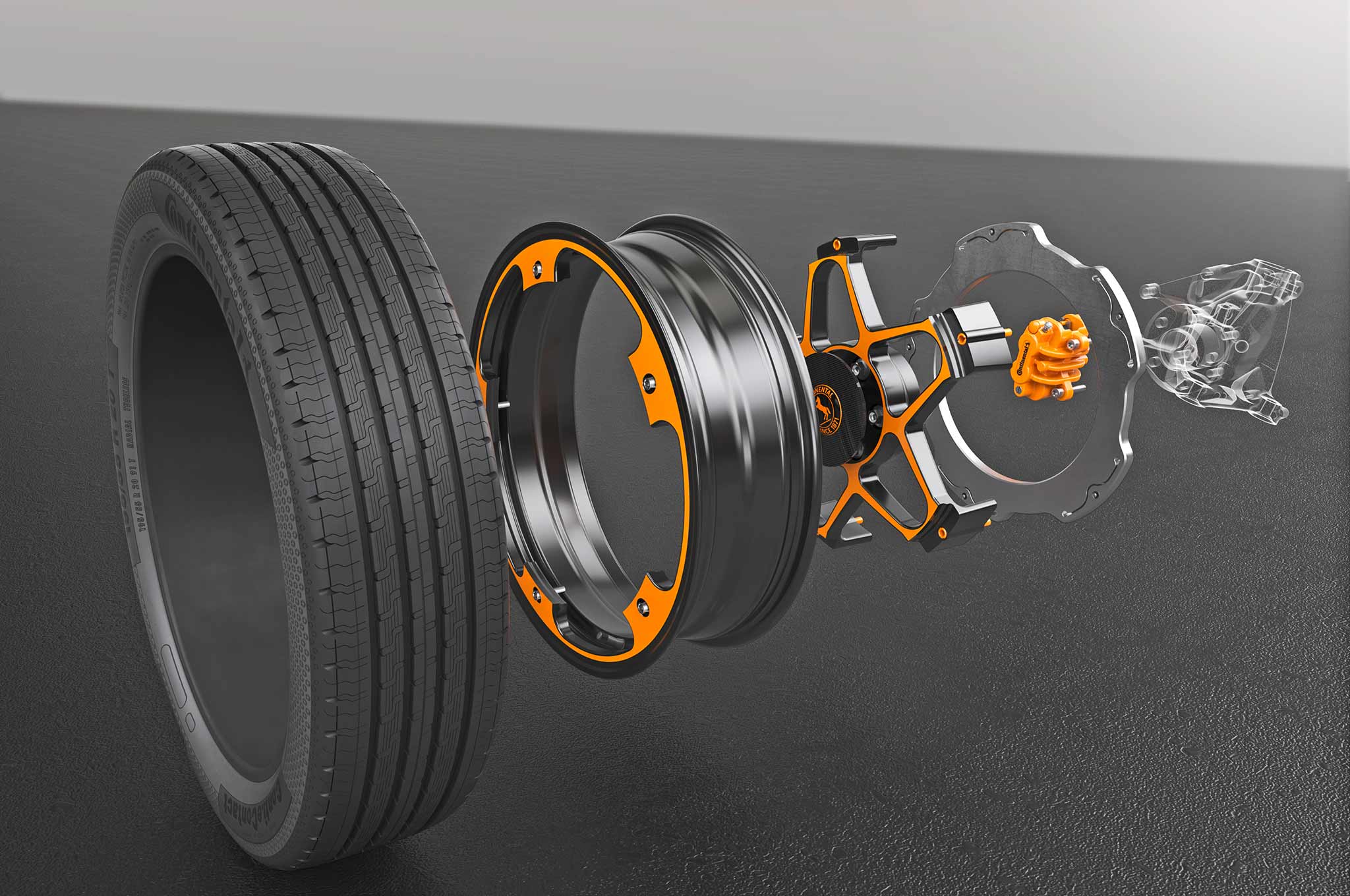 continental new wheel concept eletricos roda aluminio