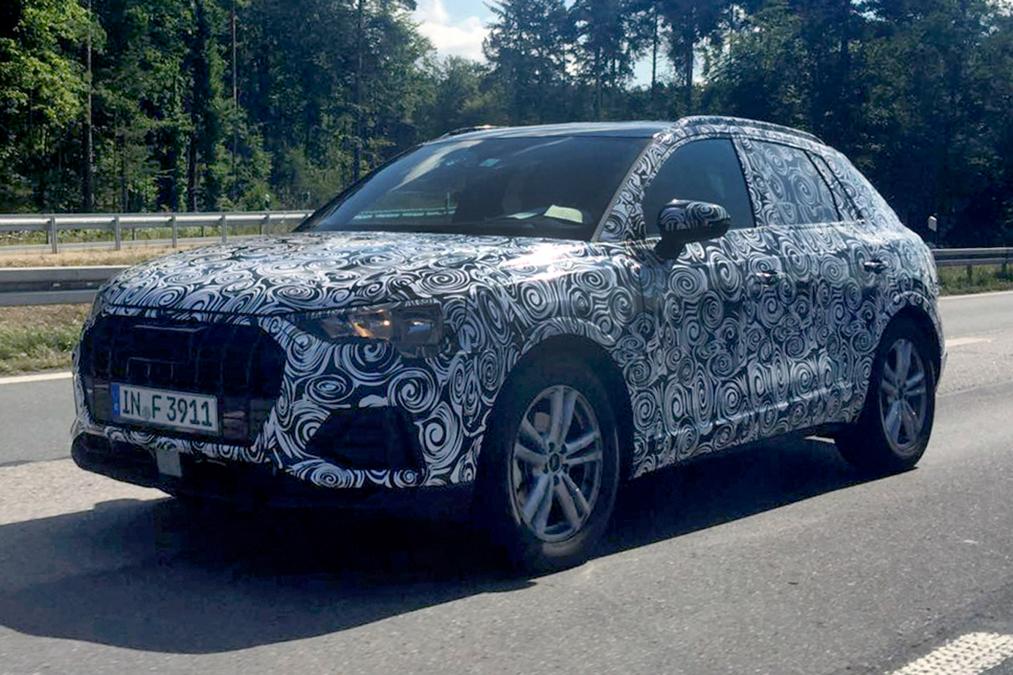 Audi Q3 2018 camuflado flagra 7