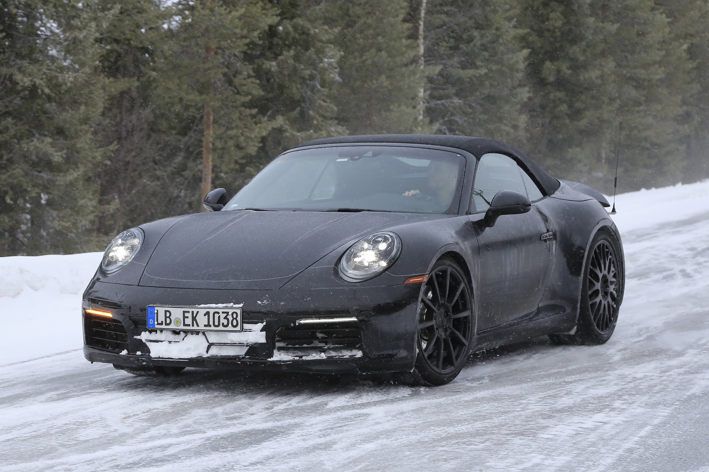 Flagra Porsche 911 Cabrio