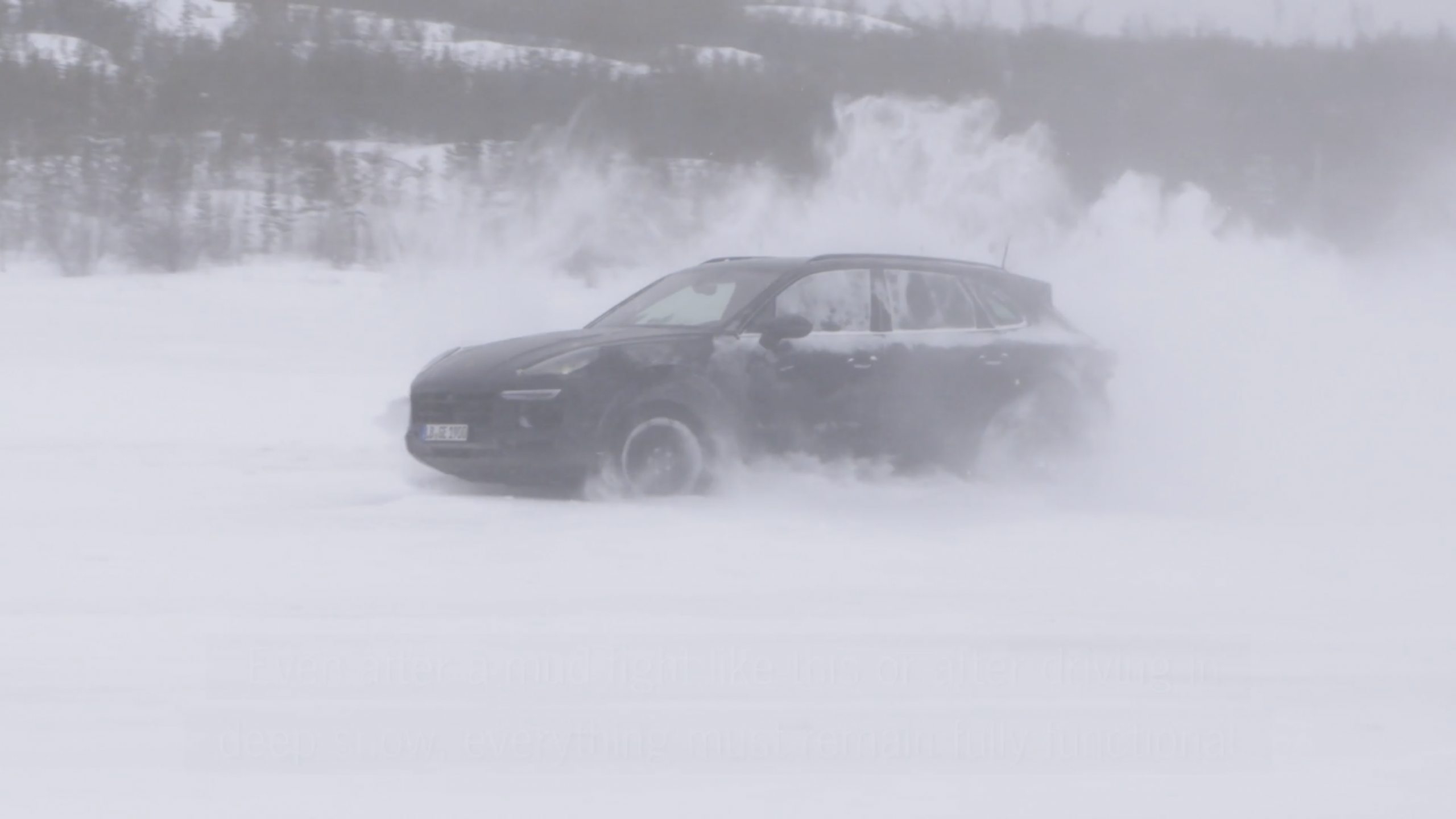 Porsche Cayenne 2018 testes