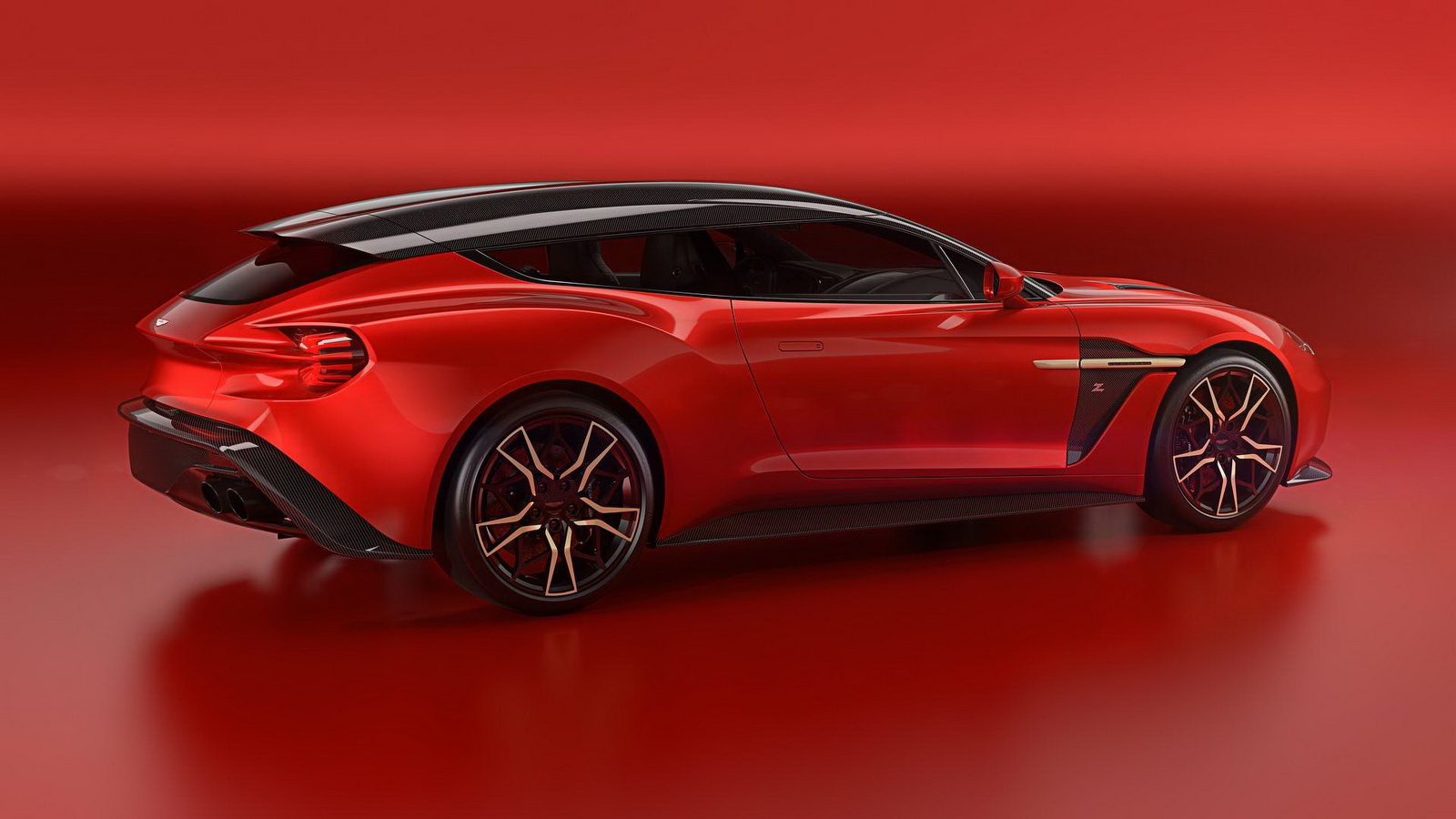 aston martin vanquish zagato shooting brake perua