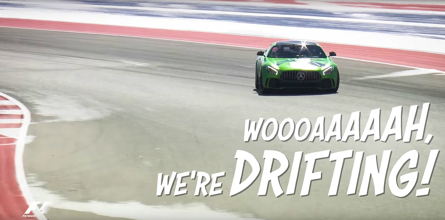  Hamilton Lewis Usain Bolt AMG GT R Mercedes  