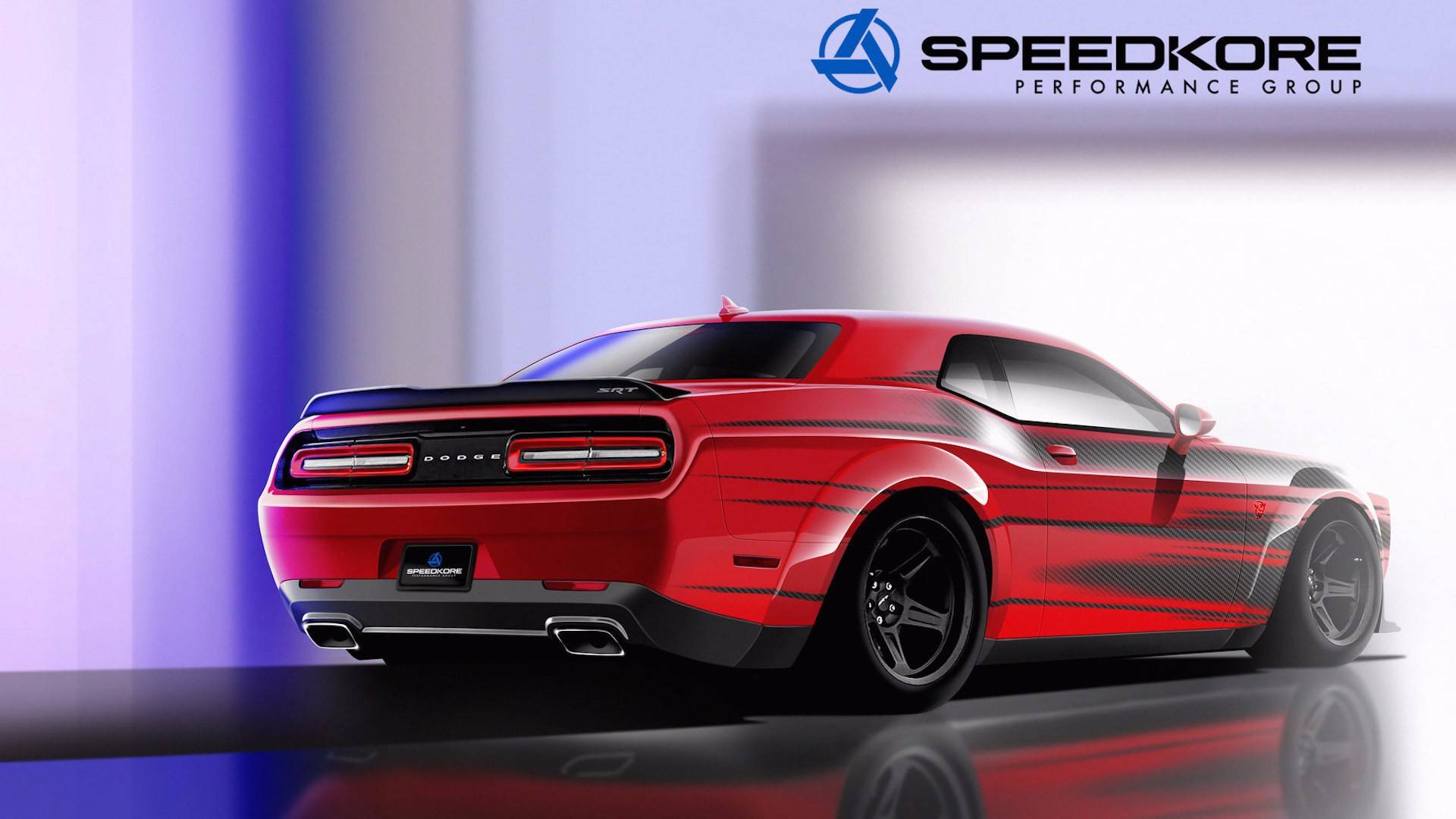 Dodge Challenger SRT Demon Fibra de Carbono SEMA