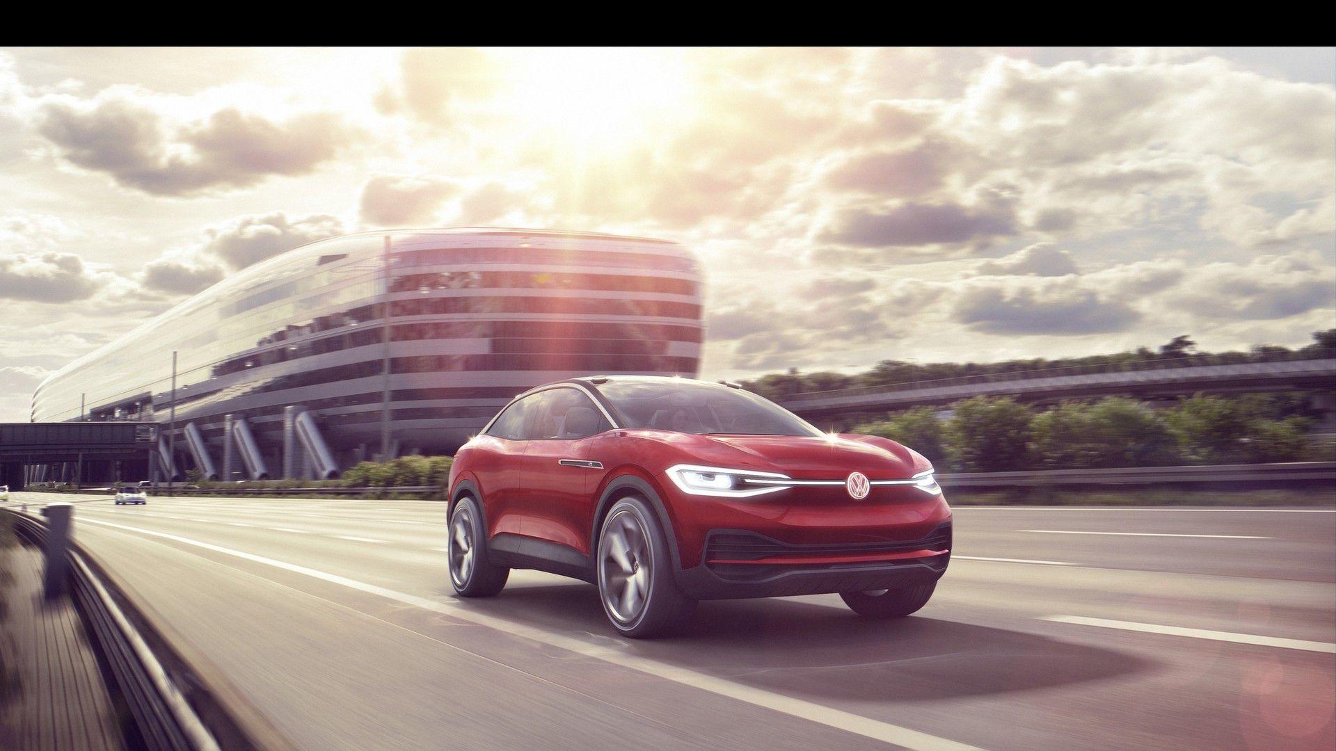 Volkswagen I.D. Crozz Concept II Volkswagen Night Frankfurt