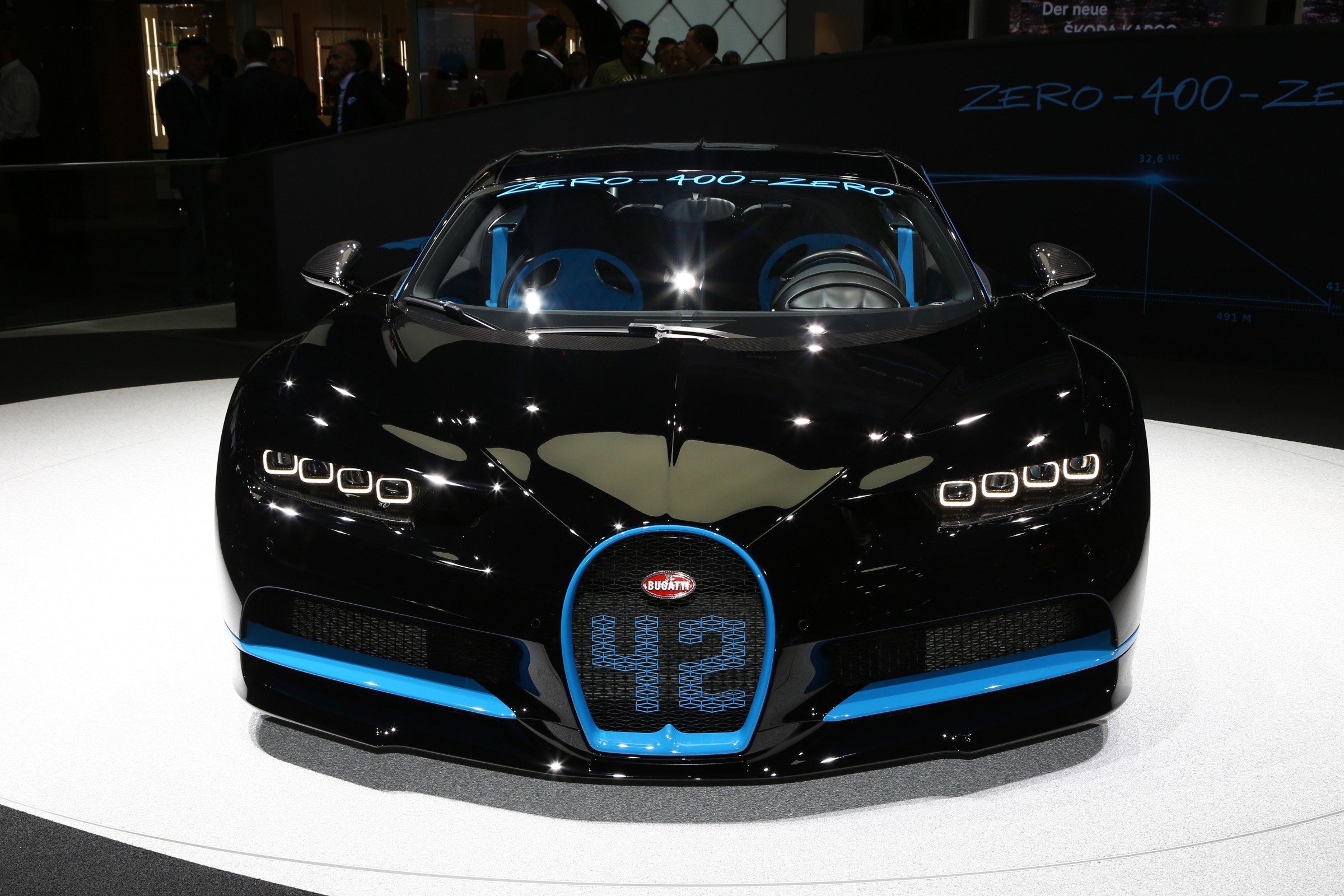 Bugatti Chiron 42 Seconds Edition Frankfurt 2017