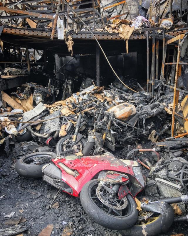 Incêndio Moto Forza