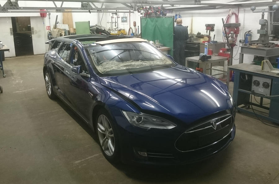 Tesla Model S perua shooting brake Qwest