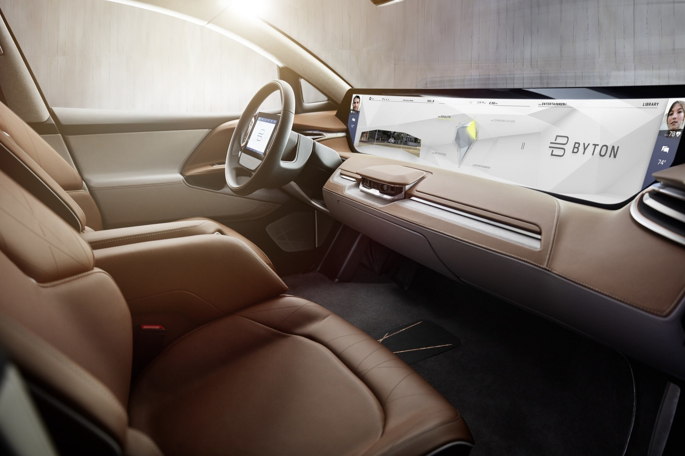 Byton Concept elétrico CES 2018