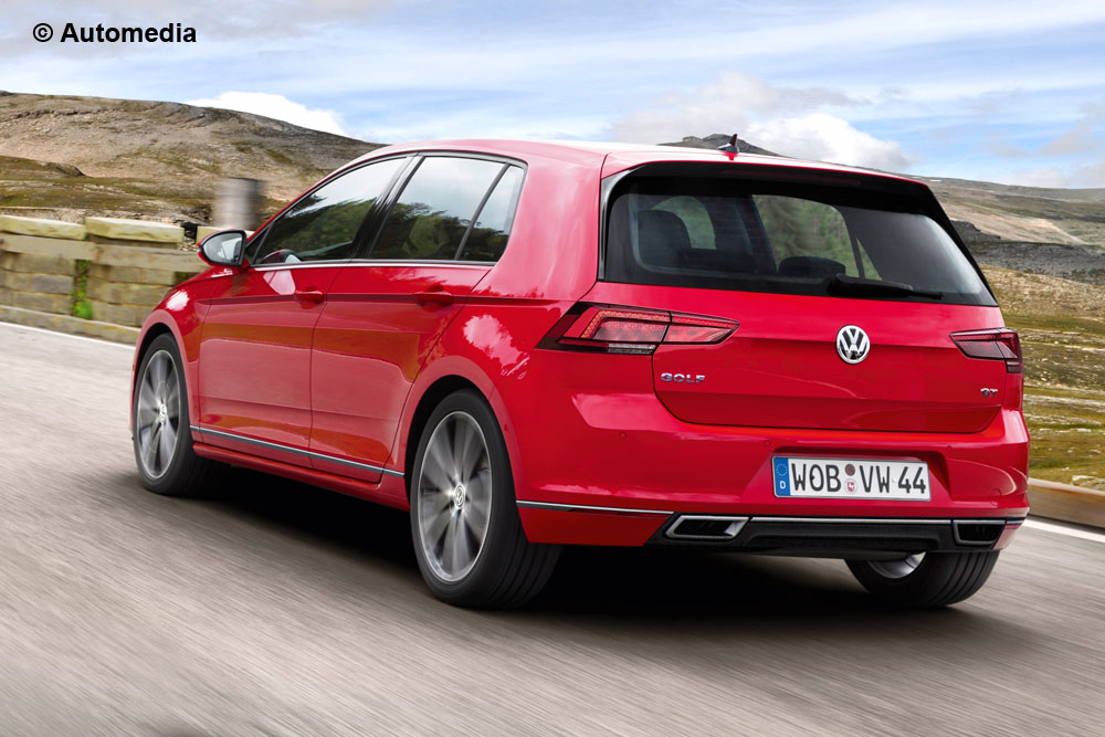 Projeção do Volkswagen Golf 8