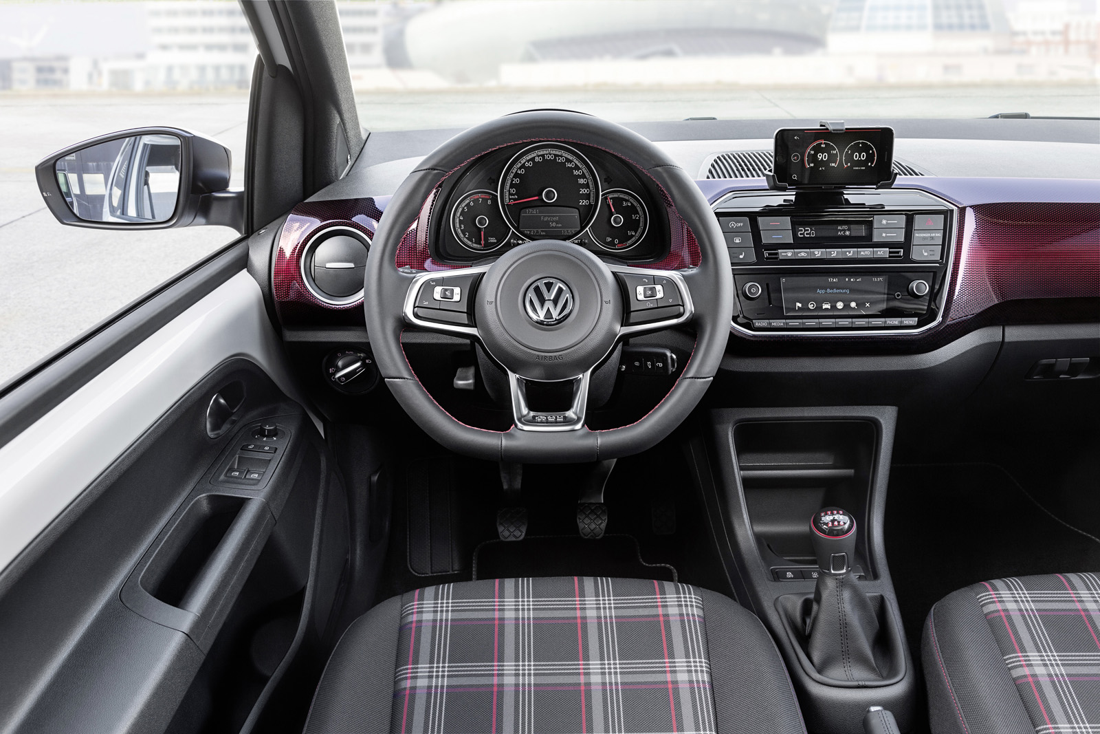 vw up gti interior