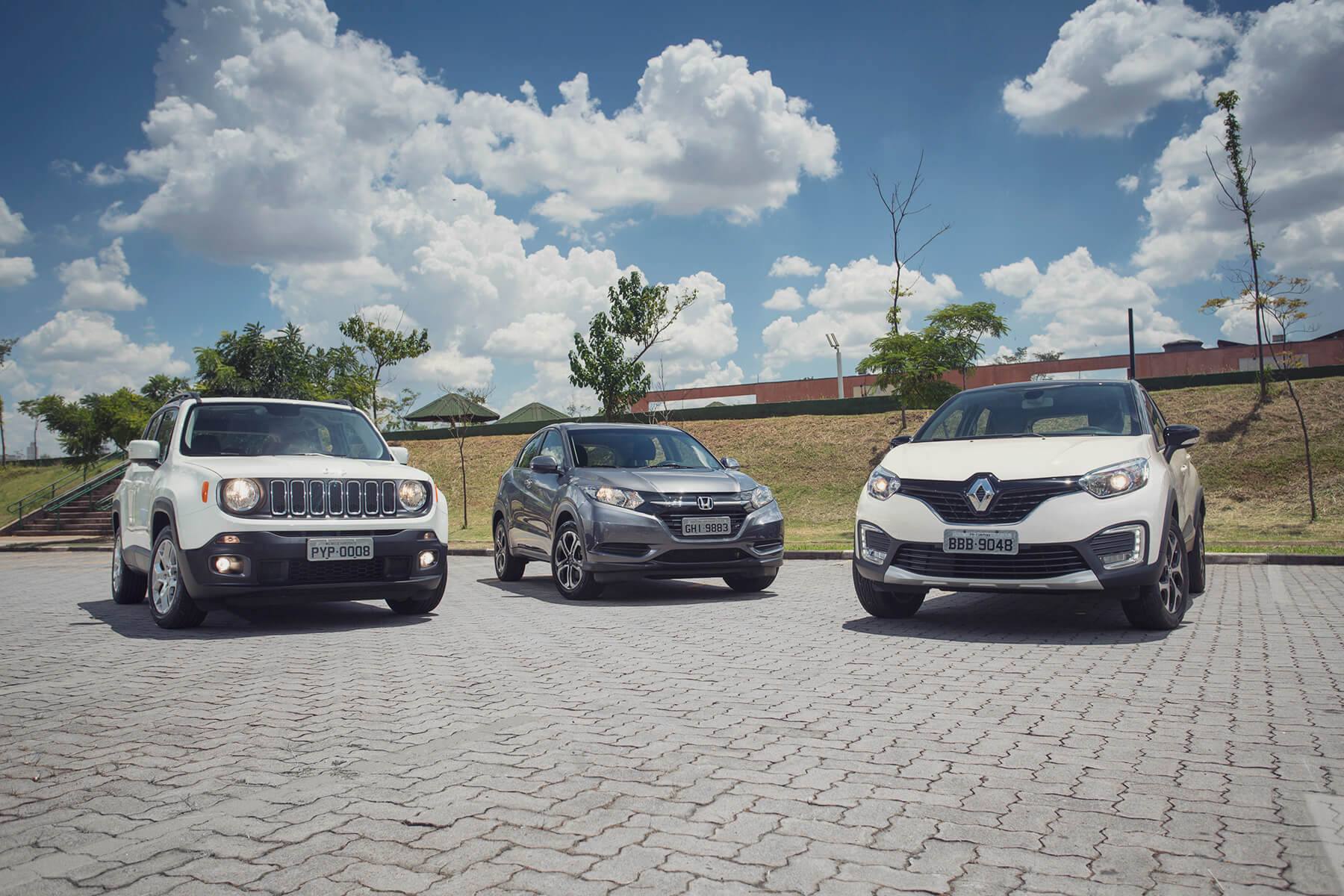 Comparativo Honda HR-V Jeep Renegade Renault Captur