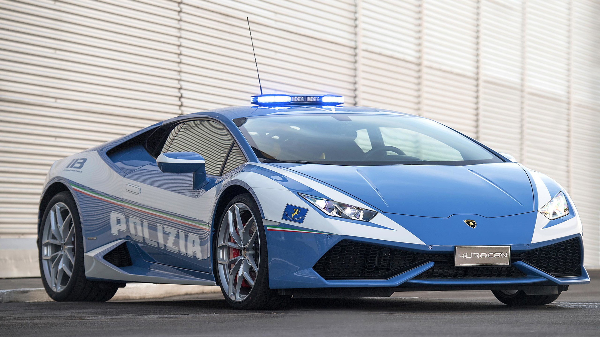 Lamborghini Huracán de Polícia