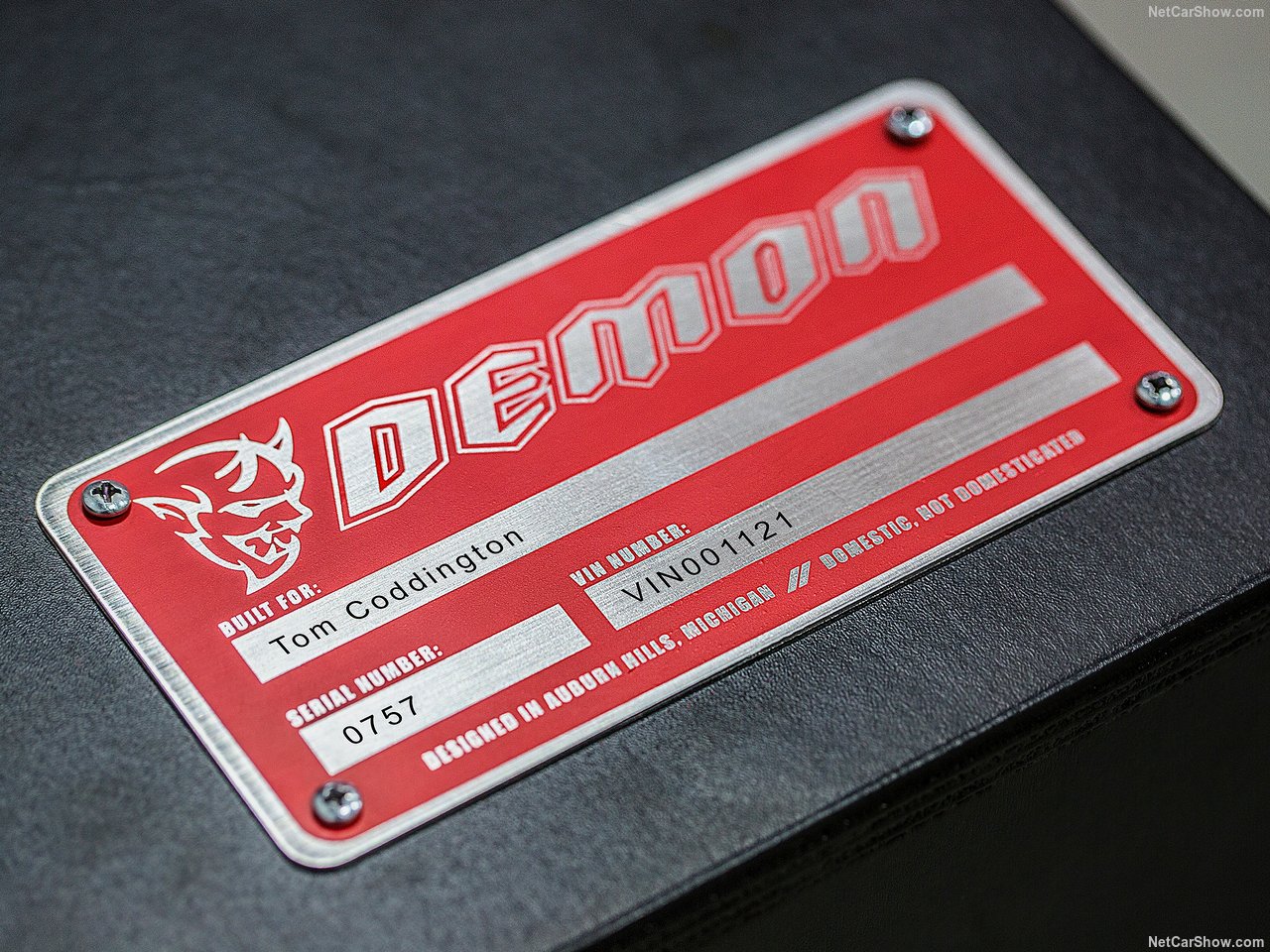  Dodge Challenger SRT Demon