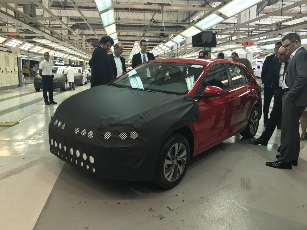 Volkswagen Polo 2018 linha montagem anchieta anuncio investimentos