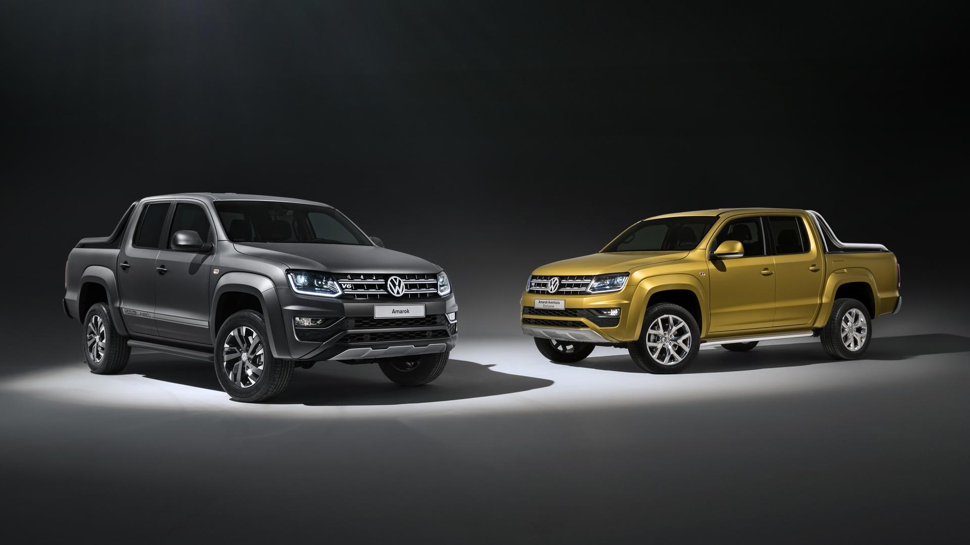 2017 volkswagen amarok aventura conceito dark label edicao especial