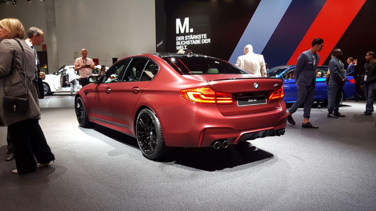 BMW M5 Salao Frankfurt 2017