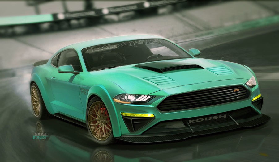 ford mustang 2018 roush SEMA 2017