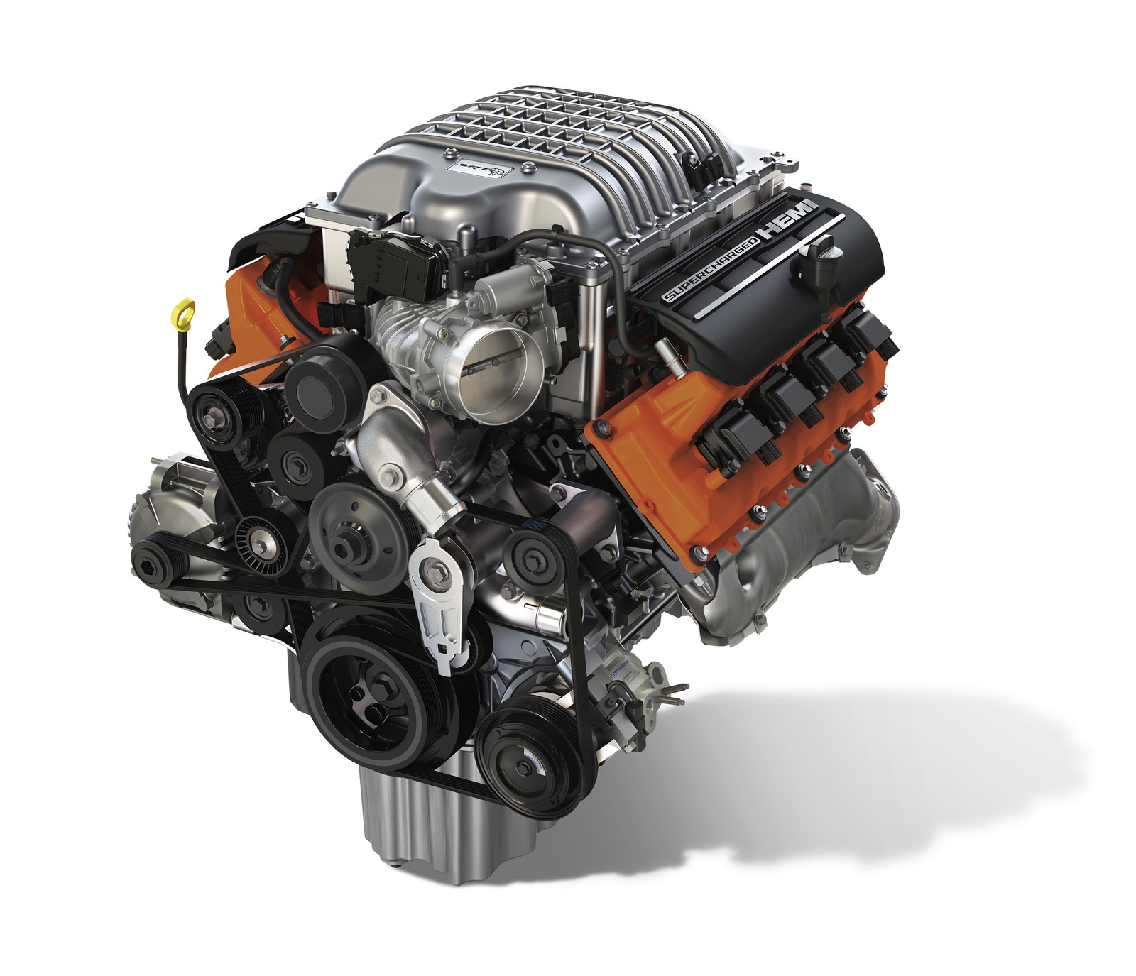 motor Dodge Challenger SRT Hellcat Mopar