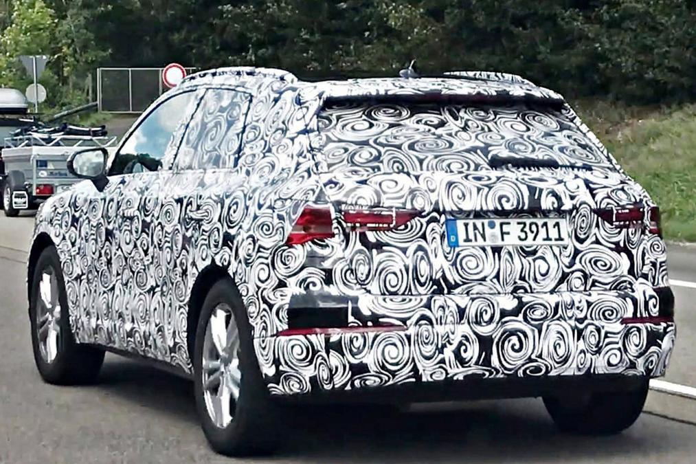 Audi Q3 2018 camuflado flagra