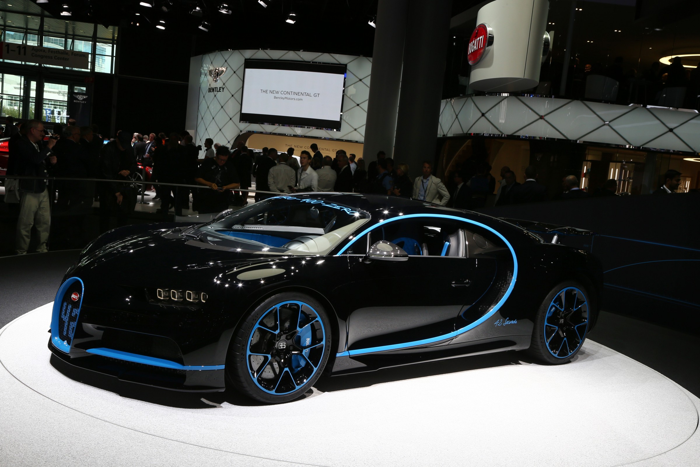 Bugatti Chiron 42 Seconds Edition Frankfurt 2017